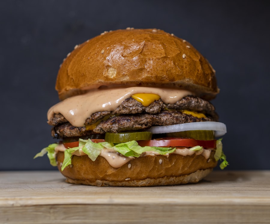 Hamburguesa Bonet — foto del plato
